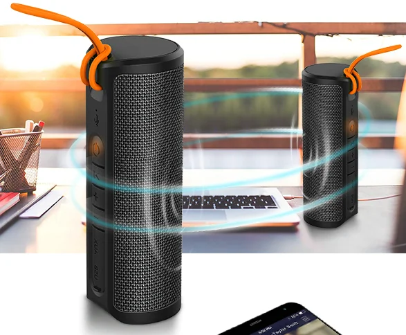 

dropshipping 1pc wholesale mini portable deep bass bluetooth speaker EBS-603 waterproof iPX4 wireless speaker bicycle music box, Blue , yellow , red , green or customized color