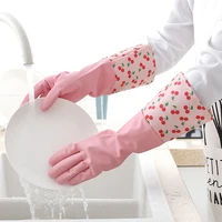 

latex gloves Used for Dishwashing Kitchen Rubber Gloves