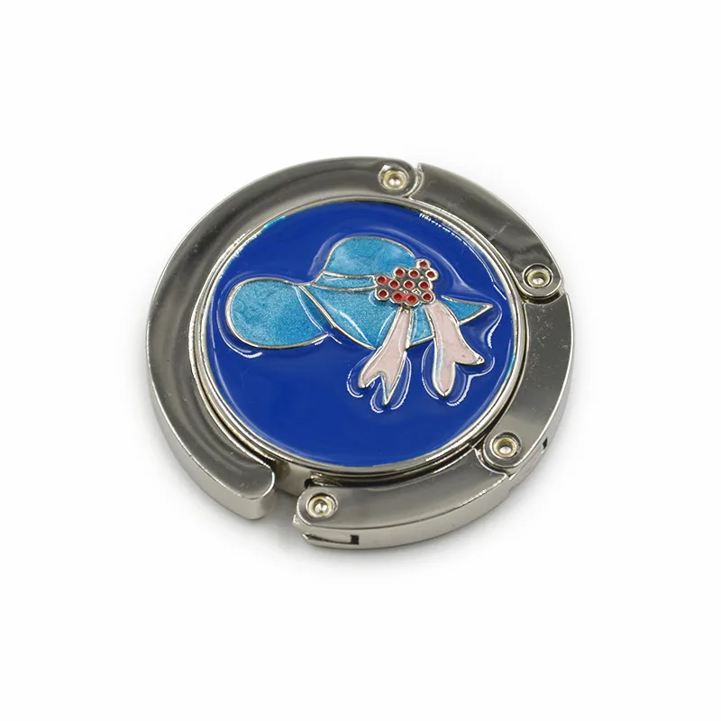 2018 hot sale lady handbag lock hook holder Blank purse hanger Bag hook for table