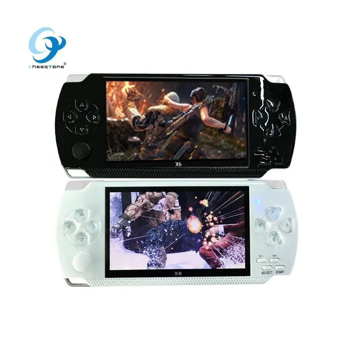 

2020 Factory promotional price 32 bit portable handheld game console CT825B, Multi color