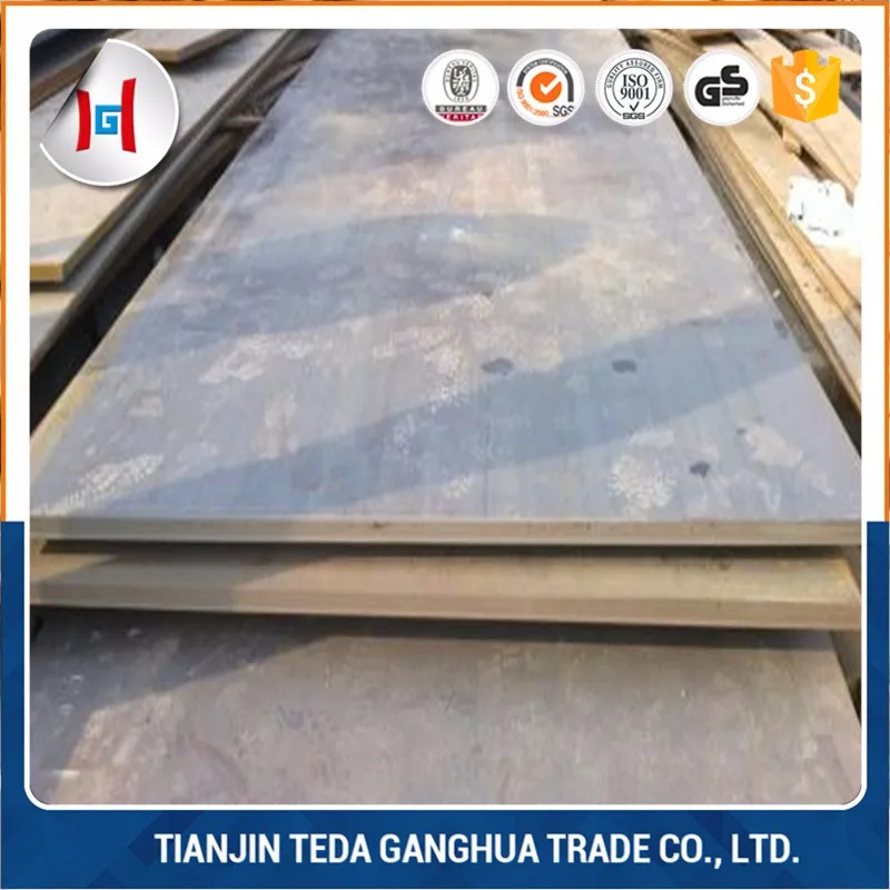 Prime St37 St 52 Carbon Mild Steel Plate / 1.2312 Steel Plate Price Per