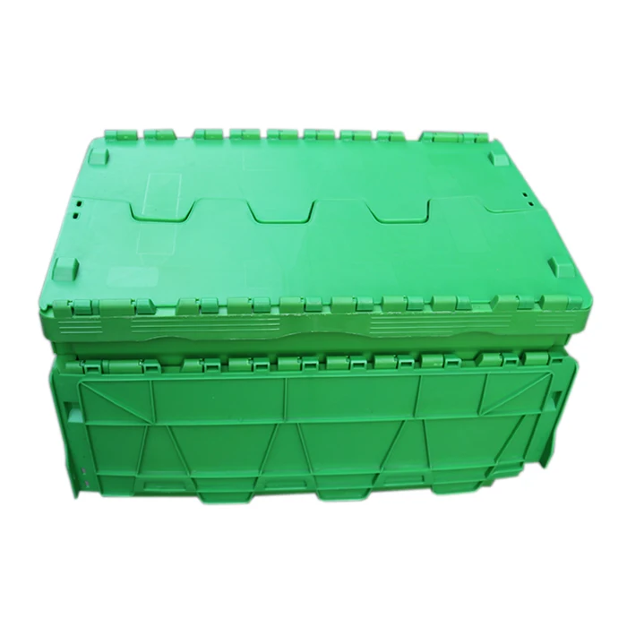 Round Trip Totes Plastic Storage Crate With Hinged Lid Box Buy Round