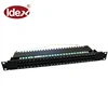 High quality 24 Ports Network Modular Patch Panel RJ45 Cat5e Cat6A Patch Panel for Network