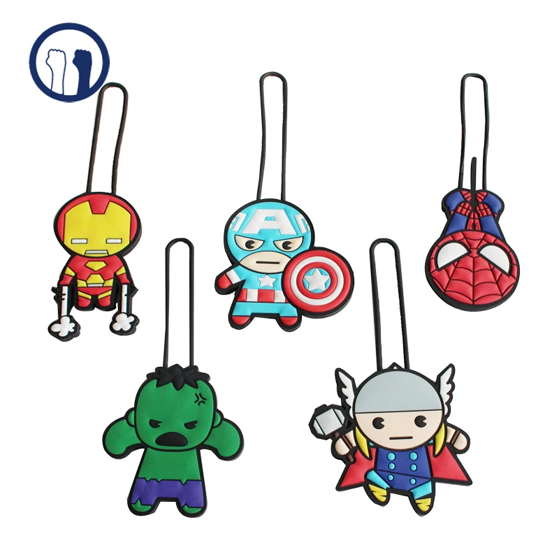 cartoon luggage tags