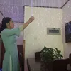 twinkle /shooting star lobby ceiling design wedding ceiling decoration
