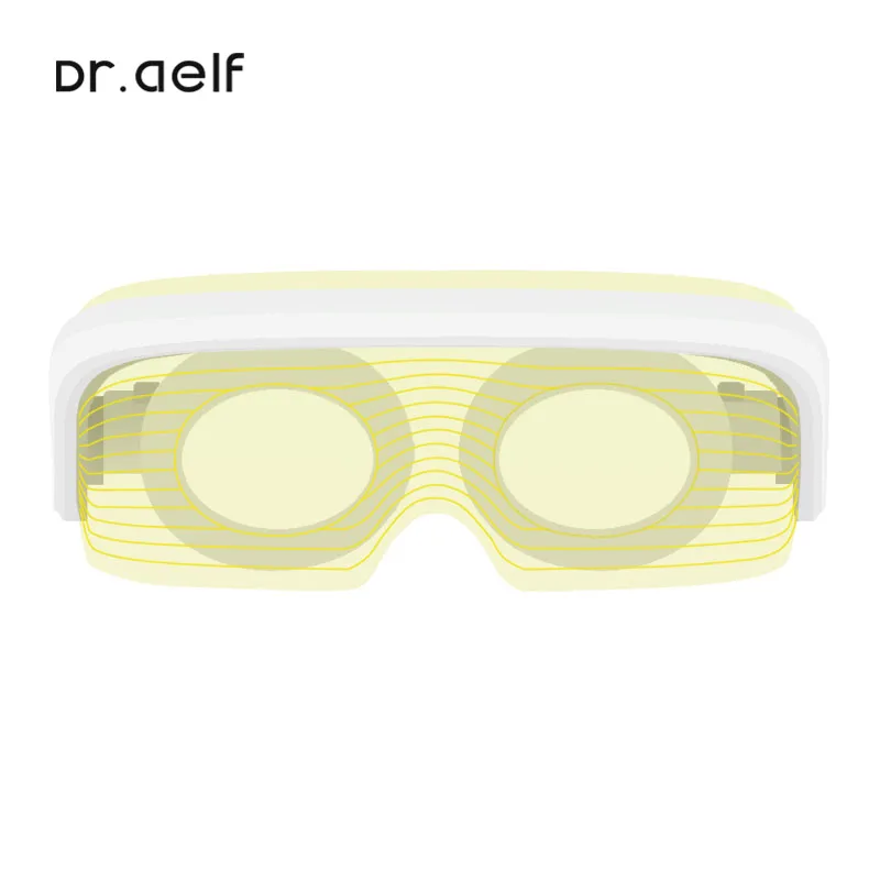 
LED Photon Therapy Red Blue Red Light Eye Mask 