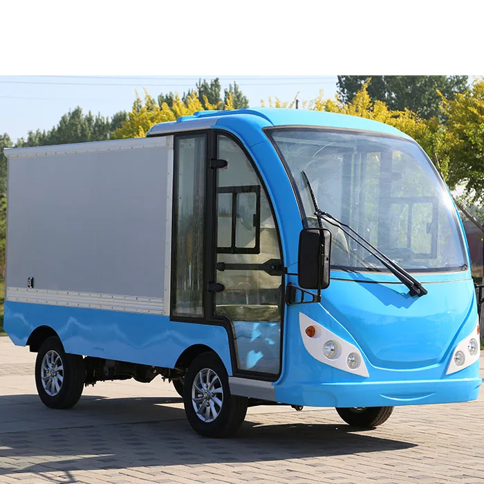 Cheap Mobile Cart Electric Closed Pickup Truck For Sale Buy Electric
