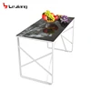 wholesale cheap black tempered glass computer desk for sale