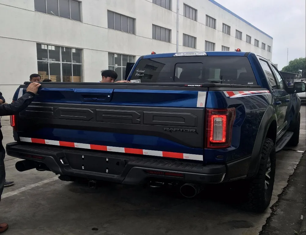 Folded Non Electric Tonneau Cover For Ford F150 Raptor From Sunter Company With Electric Truck Tail Door Handle Buy Non Electric Tonneau Cover Folded Tonneau Cover Electric Tonneau Cover For F150 Product On Alibaba Com