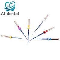 

dental surgical instrument rotary files connect endo motor with LED nervbroach file apex locator niti