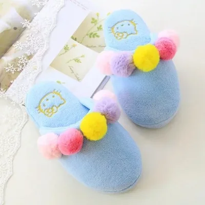 

Winter household cute slippers indoor bedroom home women slippers, As picture