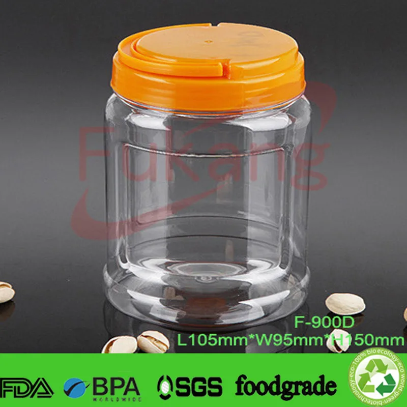 900ml Plastic Nuts Container,Plastic Sphere Container/ Buy Nuts
