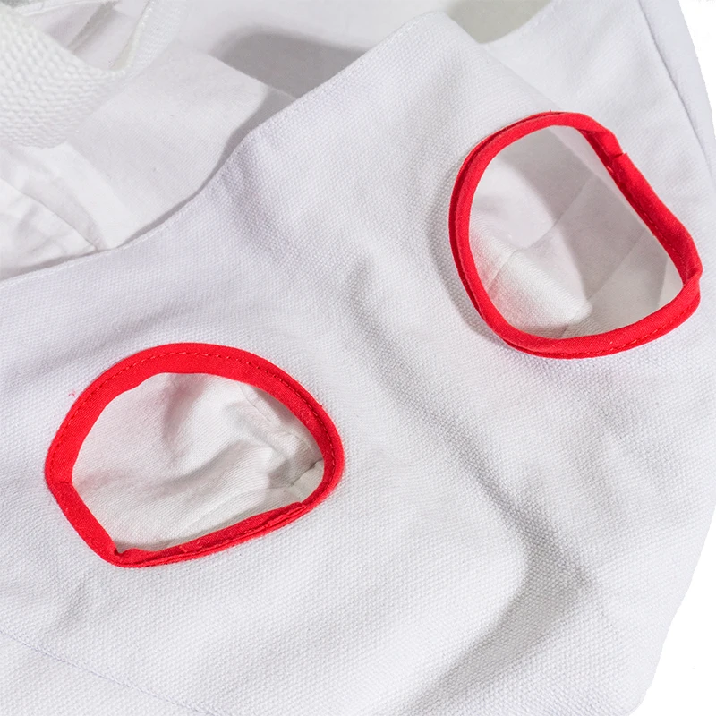 Natural breathable eco friendly super soft and load bearing over 5kg medical cotton canvas tote bag baby carrier bag for mom