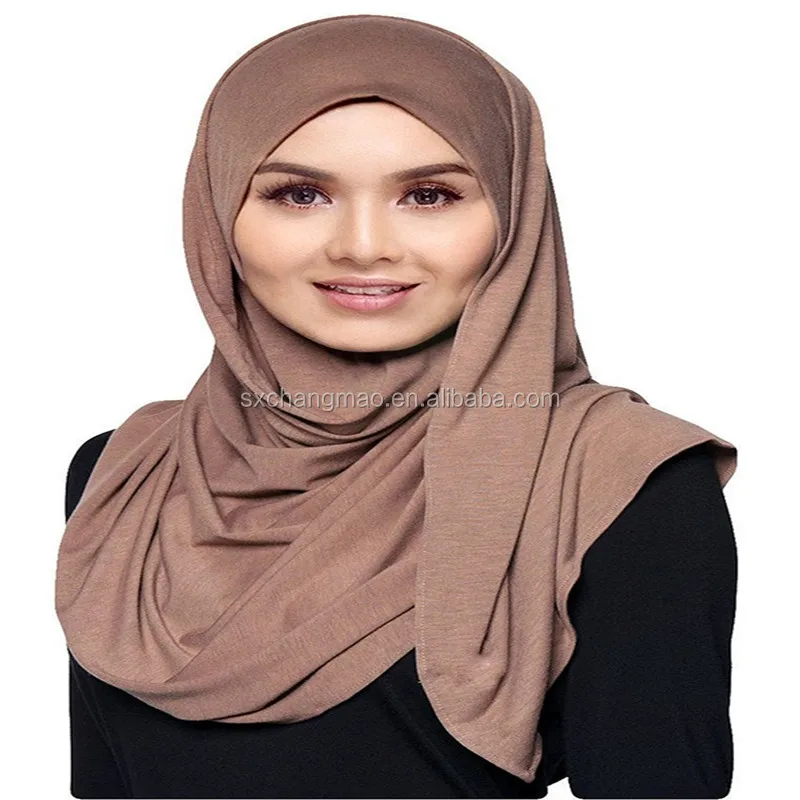 Jersey Cotton Ready To Wear Instant Hijab Scarf Buy Hijab Scarf