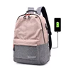 New Arrival 2019 Cheap Wholesale Fashion Bag 4 Colors to Choose Satchel Bag Custom Unisex School Backpack with USB Port