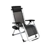Zero Gravity Chairs Case Of (2) Black Lounge Patio Chairs Outdoor Yard Beach New
