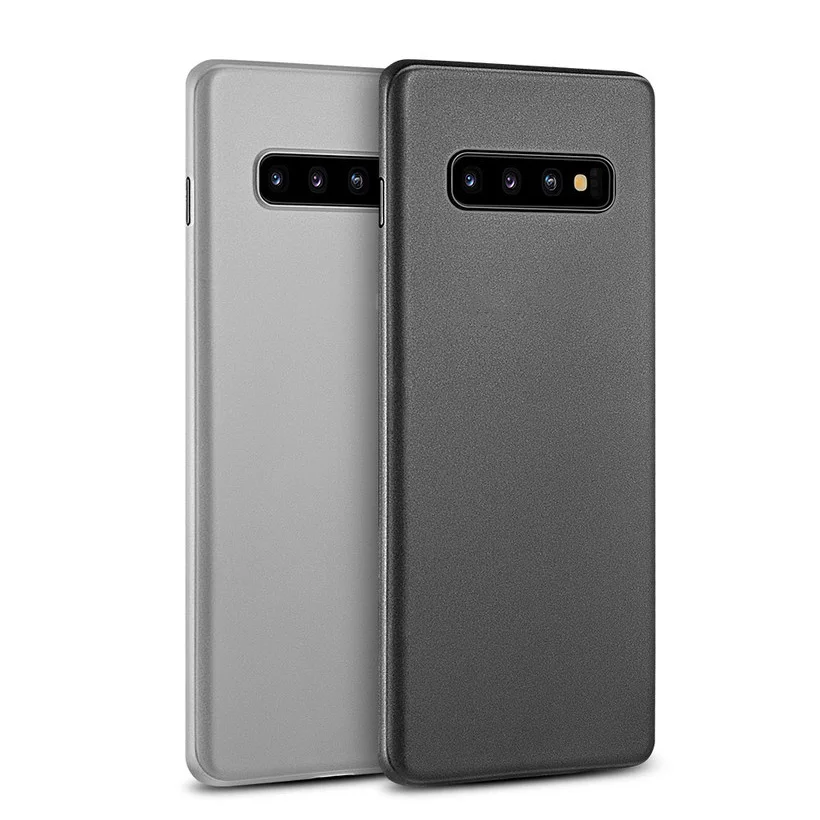 

Ultra-thin Phone Case for Samsung S10 Plus Back Cover, Matte PP Case for Samsung Galaxy S10 Slim Case Ultra Thin, Black, white, gray, gold, rose gold etc.