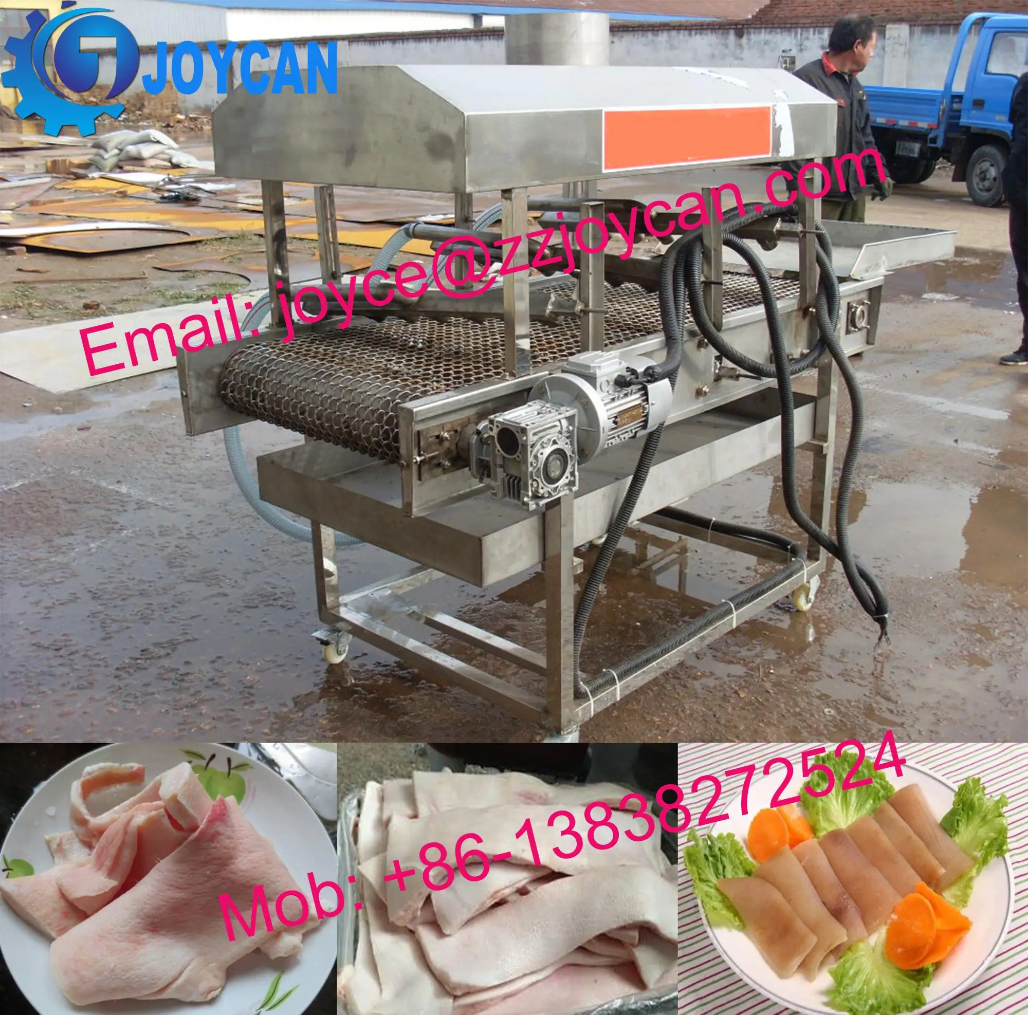 Lowest Price Pork Skin Hair Burning Machine Pig Hair Removing Machine ...