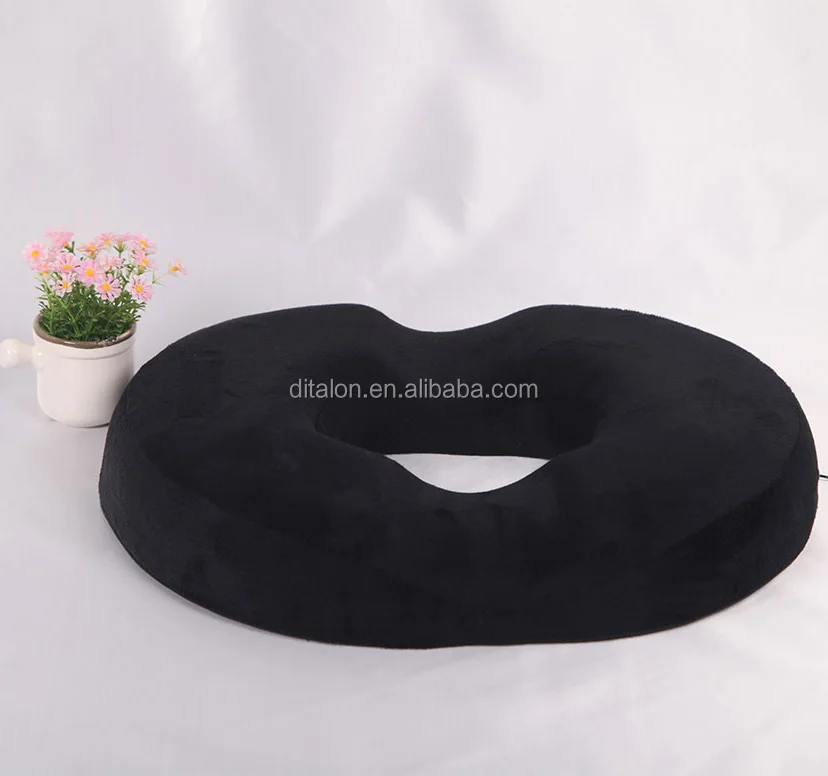 Coccyx Orthopedic Gel-Enhanced Comfort Foam Seat Cushion,Gel Memory Foam Zero Gravity Adult Car / Chair Seat Cushion With Holes