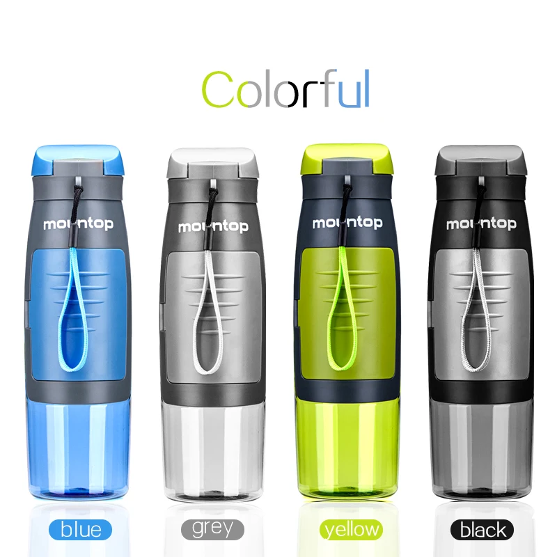 

Best price promotional Sport BPA Free Color Plastic Wallet Water Bottle 2021, Black , green , blue ,yellow , gray or customized