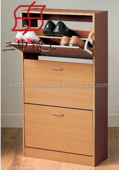 Best Selling Fashion Style Wood Shoe Cabinet With Drawer Shoe Rack