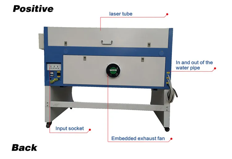 6090 80w 3d laser inside glass engraving machine universal laser engraving machine 600x900mm
