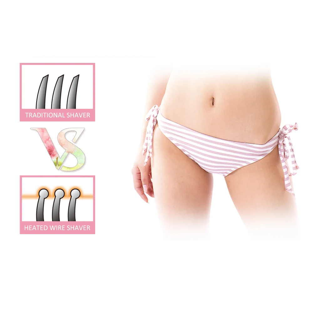 

Professional safety electric bikini hair trimmer