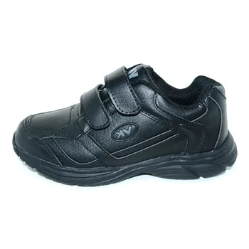 Kc7005 School Student Black Sport Shoes 