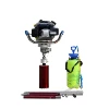 portable drilling machine sampling for geological exploration