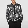 Hot selling 2019 newest varsity letterman jacket padded OEM digital ptrint bomber jaket street style hip hop jacket