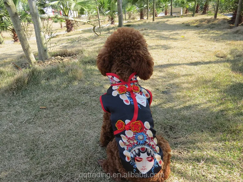 Wholesale Chinese Dog Clothing New Design Hot Sale Dog Dress Chinese