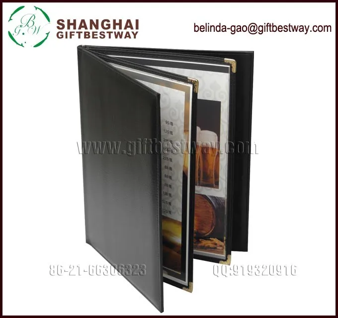 Price Competitive Wholesale High Quality Menu,Hotel Menu Cover,Eco