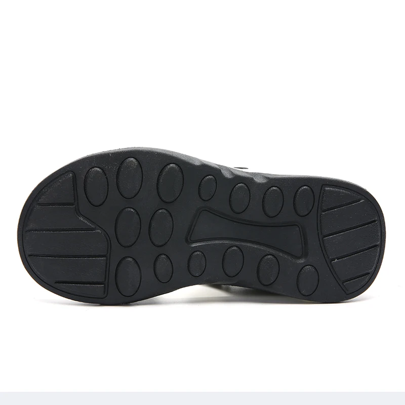 
New Summer Geometric Children Slip Beach Shoes Outdoor Leather Boys Sport Sandals for Junior Kids 2020 