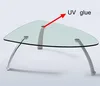 Clear Glass Metal Table adhesive /uv resin/uv glue