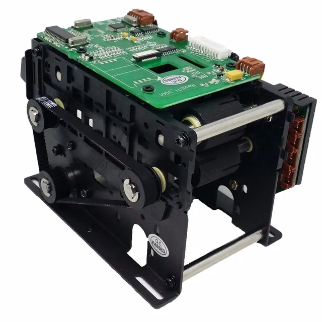 parking lot kiosk electronic smart paper ticket card collector