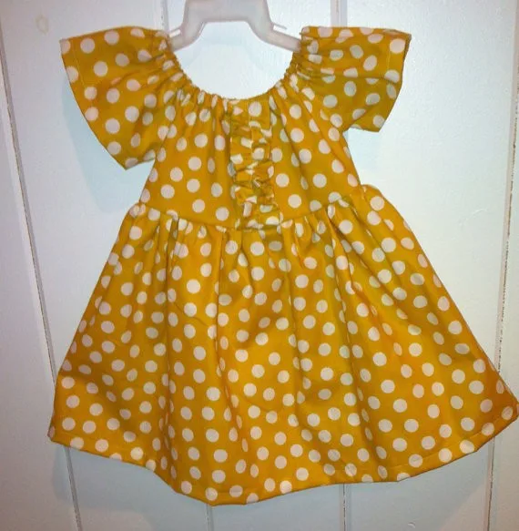 baby polka dot dress