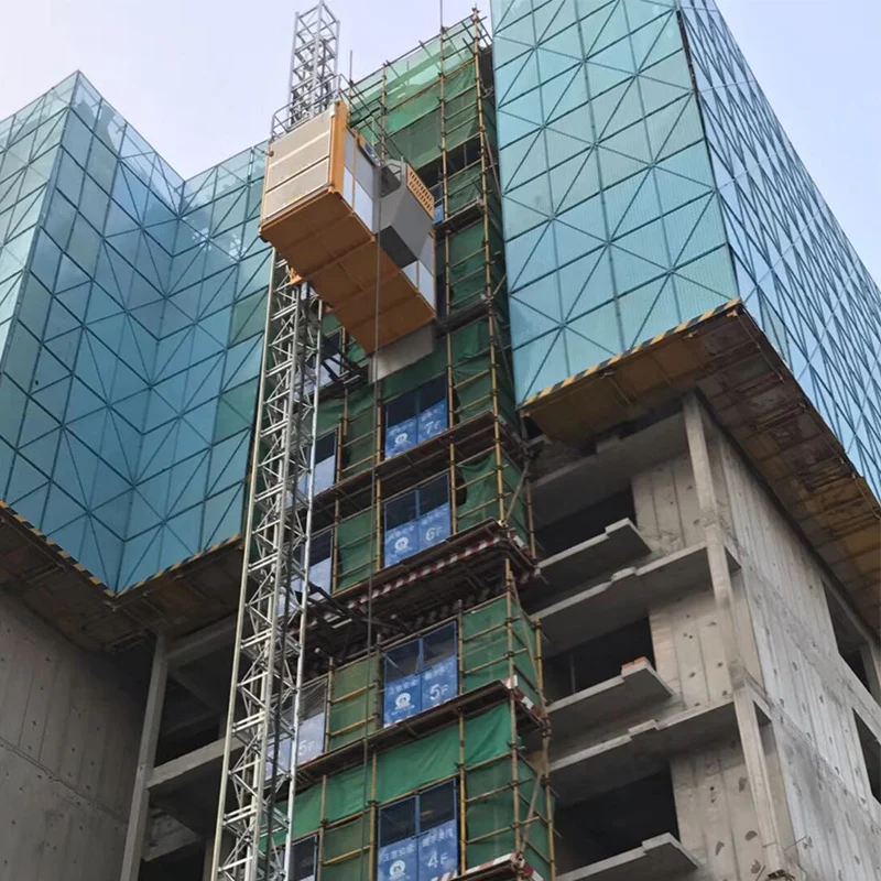 
Single Cage Construction Material And Passenger Hoist 