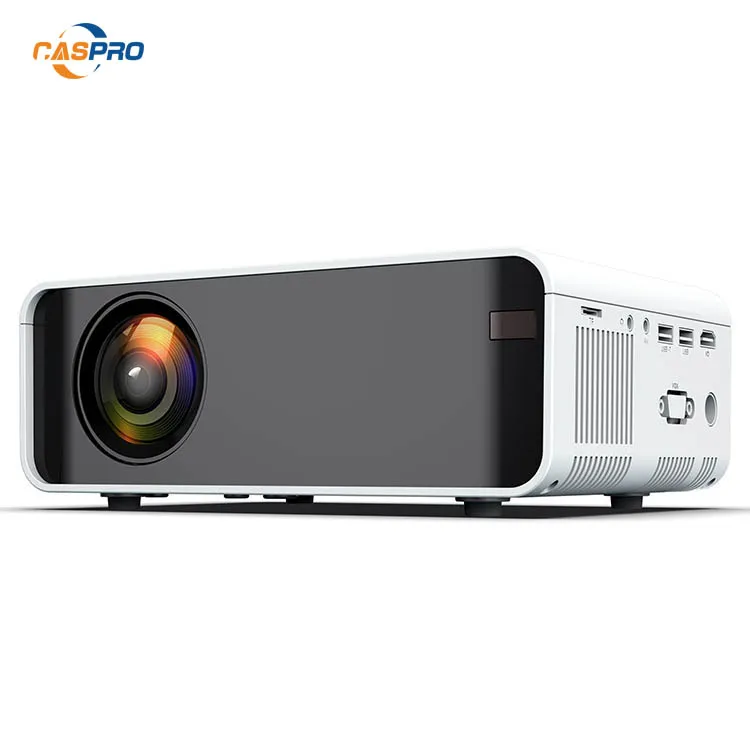 Mini LED Video Projector 1080P Supported, HD Portable Projector with HDMI and AV Cable, Work with TV Box/PC/PS4/HDMI/VGA/TF/AV