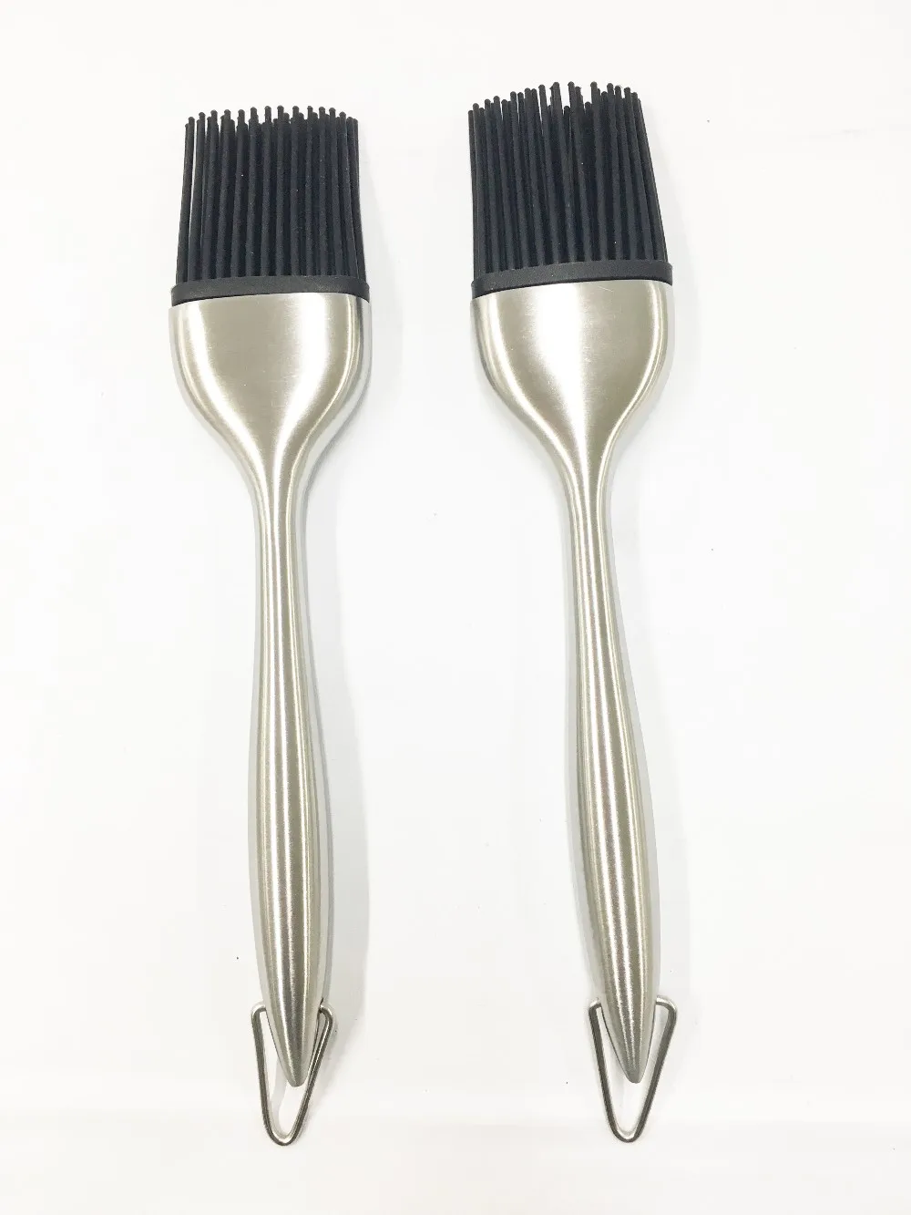 2piece Bbq Grilling Removable Silicone Basting Brush Pastry Brush With