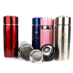 Image of 380ml Nano Alkaline Energy Ionizer Filter Flask Water Bottle Cup Booster Health Energy Cup