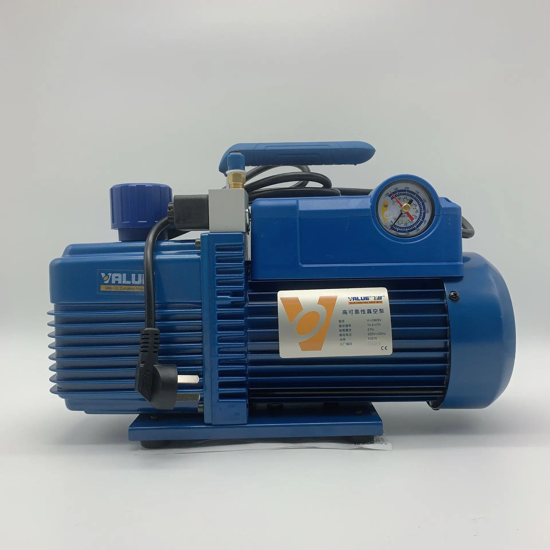 8CFM Pompe à Vide Frigoriste Climatisation 226L//MIN 220V 2 Etage 1 HP HAVC A//C