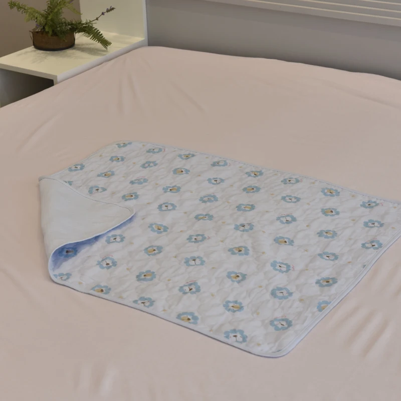 Washable Bed Pads Leakproof Cotton Mattress Protection Mats For Baby