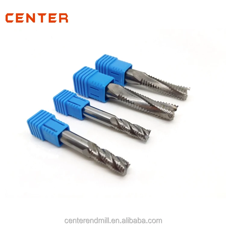 Hss High Speed Steel Roughing End Mills Carbide End Mills Set Milling