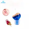 Hot Sale Invisible Hearing Aid in the ear red & blue Ear Voice Sound Amplifier For the Deaf
