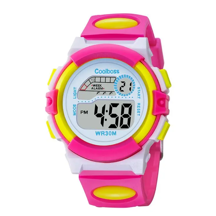 

Kids LED Digital Sports Outdoor Wrist Watch with Alarm