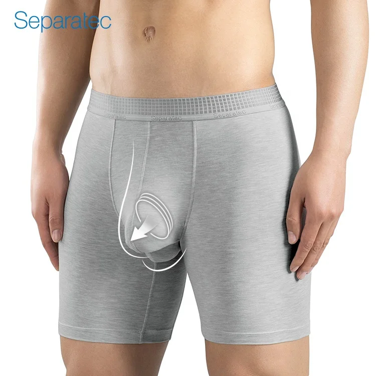 

Separatec Wholesale Top Quality Men's Basic Lenzing Micro Modal Boxer Briefs Comfortable Men Underwear