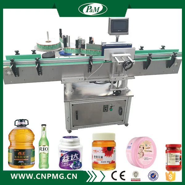 China Manufacturer Automatic Top Labeling Machine Buy Bottle Labeling