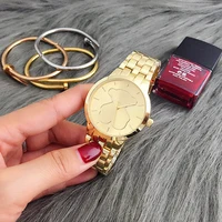 

New Brand Fashion Wristwatch Metal women watch with bear dial