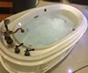 White and gold color bathtub designs antique whirlpool bath indoor massage bathtub