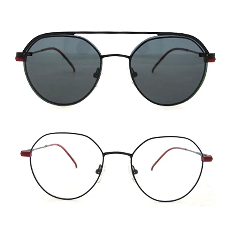 

2019 women sunglasses metal magnet clip reading glasses, As picture